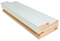 Дверная коробка № 1991-У 78х41х2100 мм (МДФ, врезка под петли)