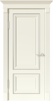 ПДГ 83002 Бежевый вставка серебро